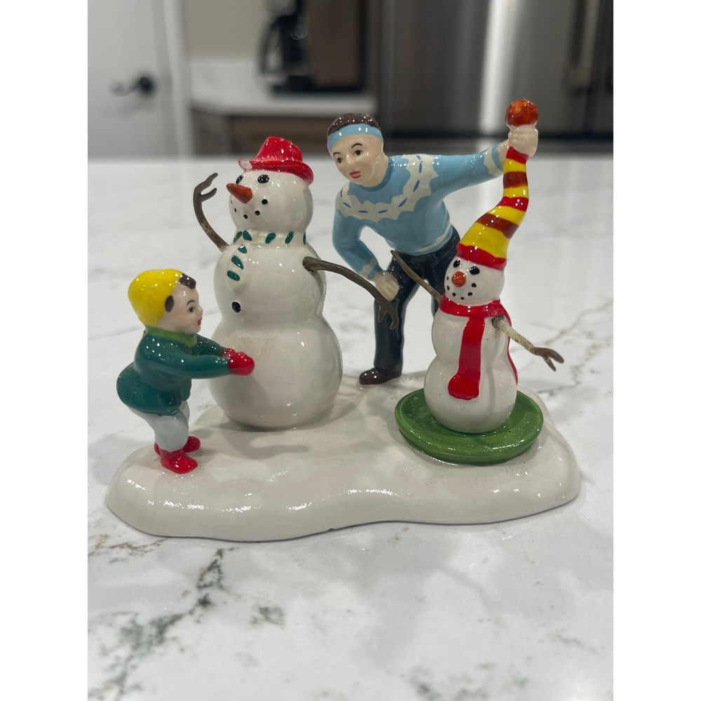 Department 56 Snow Village Like Father Like Son Snowmen Figurine Christmas Decor